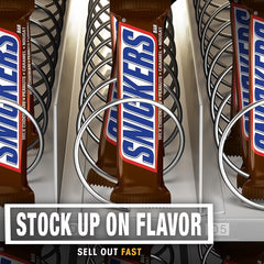 Snickers 12  Pack Full Size Single Chocolate Candy Bar 1.86oz Each Bulk Packaging